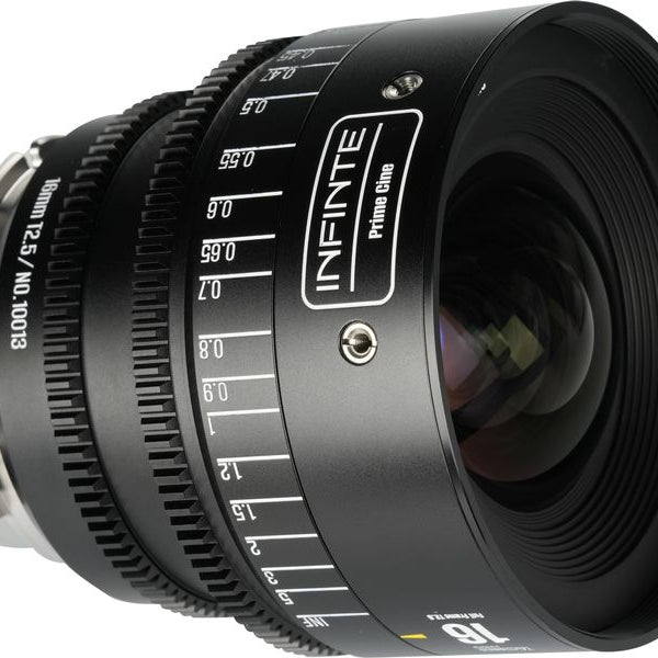 7Artisans Festbrennweite 16mm T/2.5 INFINTE Schwarz – Arri PL