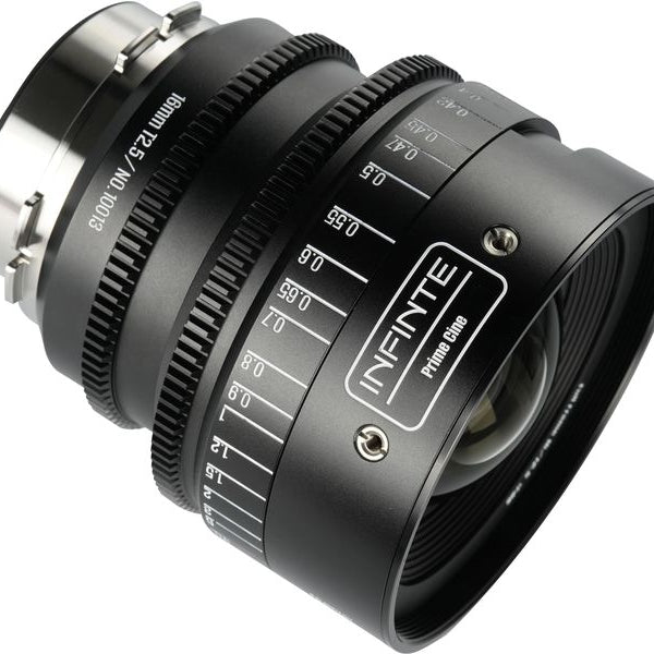 7Artisans Festbrennweite 16mm T/2.5 INFINTE Schwarz – Arri PL