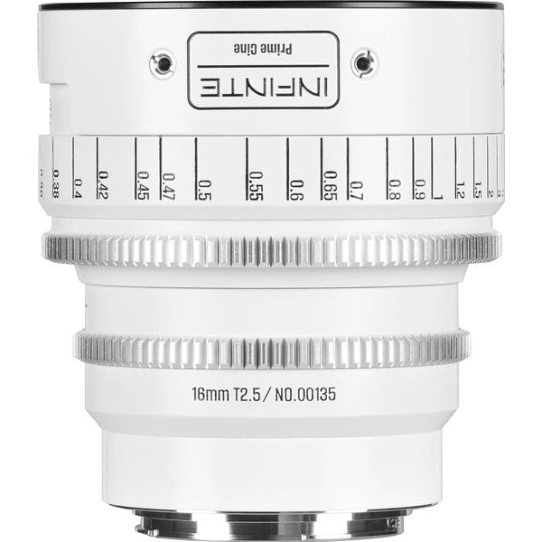 7Artisans Festbrennweite 16mm T/2.5 INFINTE Weiss – Canon EF