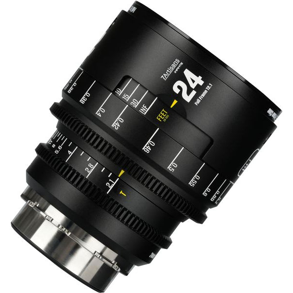 7Artisans Festbrennweite 24mm T/2.1 INFINTE Schwarz – Arri PL