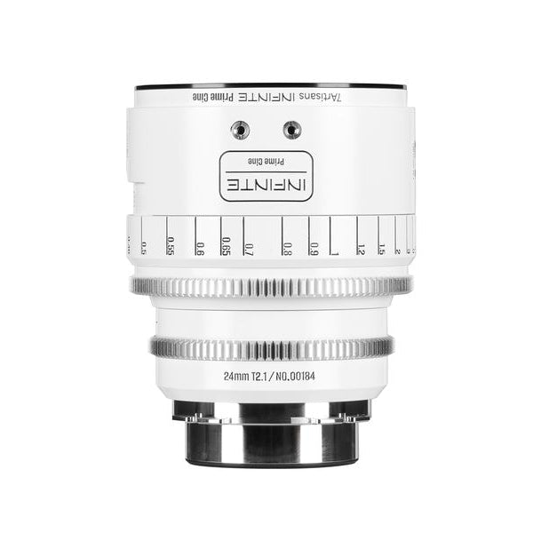 7Artisans Festbrennweite 24mm T/2.1 INFINTE Weiss – Arri PL