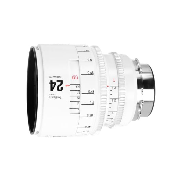 7Artisans Festbrennweite 24mm T/2.1 INFINTE Weiss – Arri PL