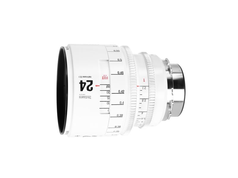 7Artisans Festbrennweite 24mm T/2.1 INFINTE Weiss – Arri PL