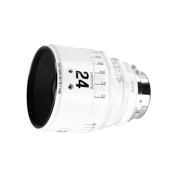 7Artisans Festbrennweite 24mm T/2.1 INFINTE Weiss – Arri PL