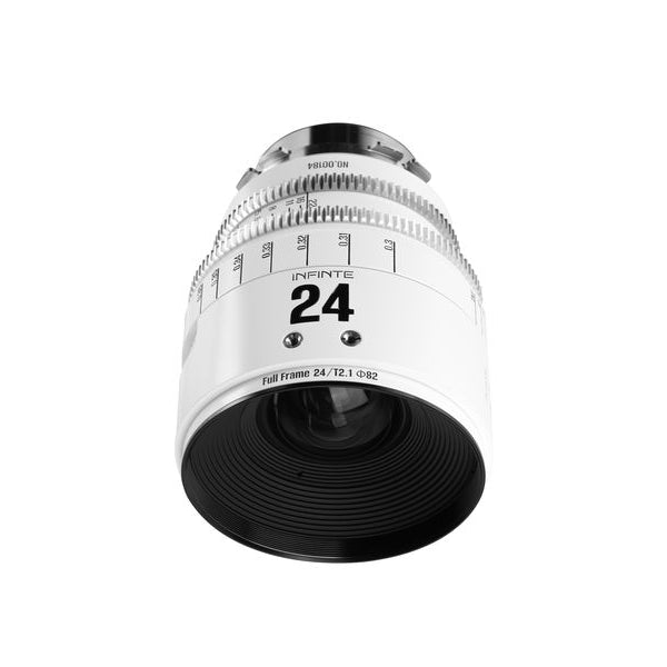 7Artisans Festbrennweite 24mm T/2.1 INFINTE Weiss – Arri PL