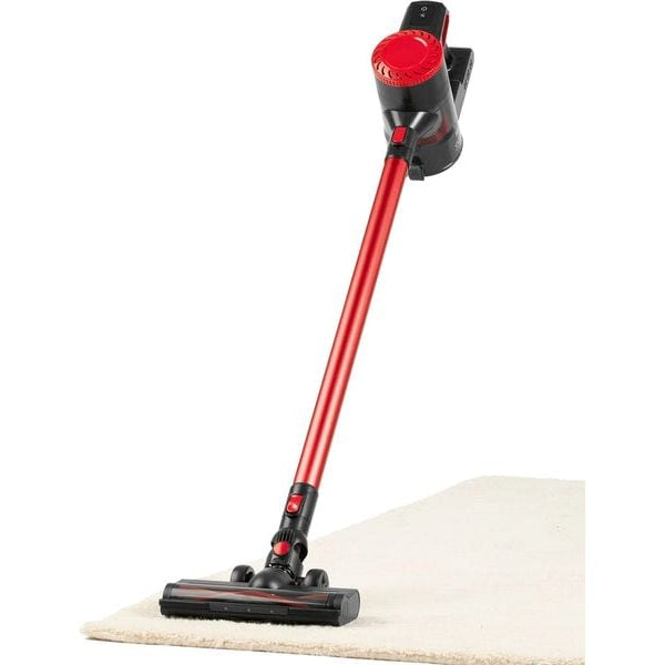 CLEANmaxx Akku-Hand- und Stielsauger mit 2-fach-Filter , Rot