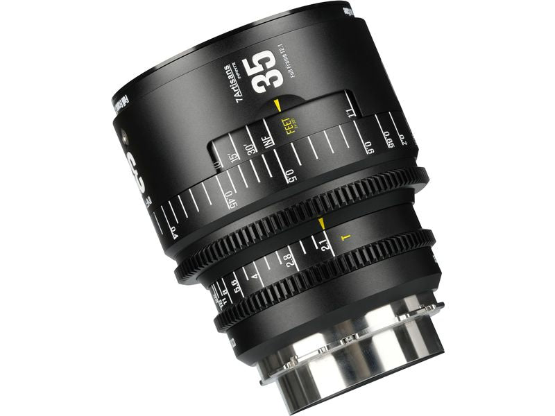 7Artisans Festbrennweite 35mm T/2.1 INFINTE Schwarz – Arri PL