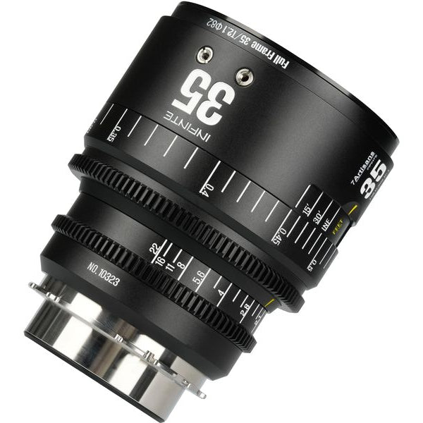 7Artisans Festbrennweite 35mm T/2.1 INFINTE Schwarz – Arri PL
