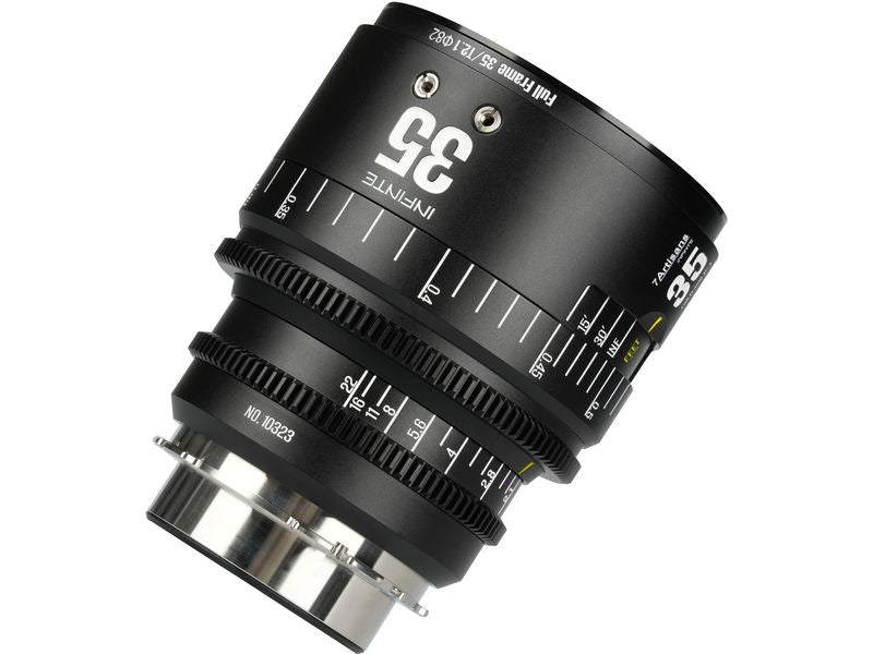7Artisans Festbrennweite 35mm T/2.1 INFINTE Schwarz – Arri PL