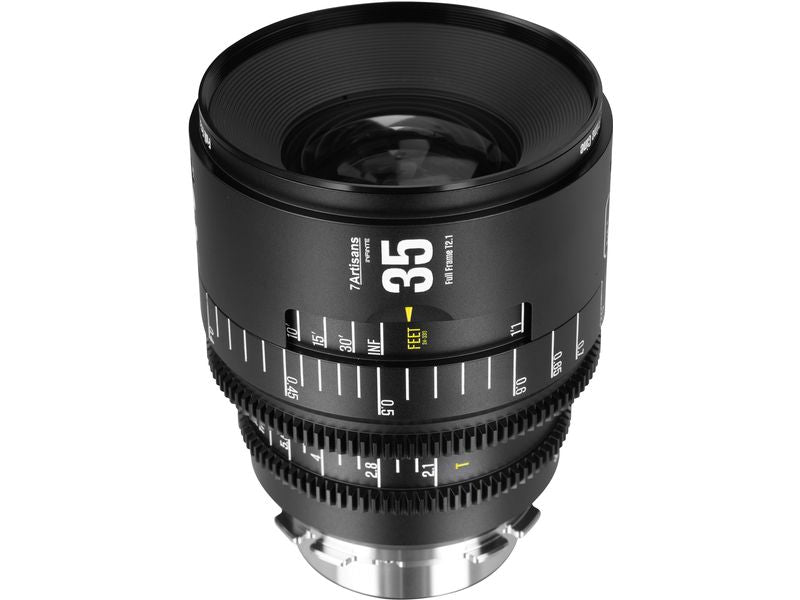 7Artisans Festbrennweite 35mm T/2.1 INFINTE Schwarz – Arri PL