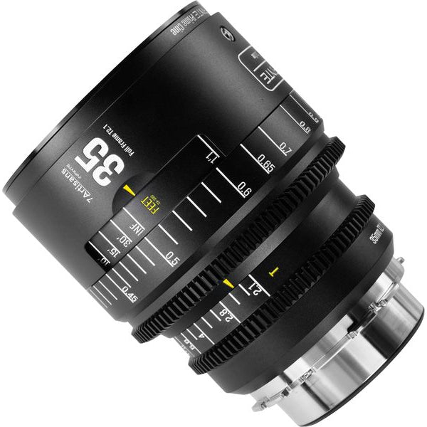 7Artisans Festbrennweite 35mm T/2.1 INFINTE Schwarz – Arri PL