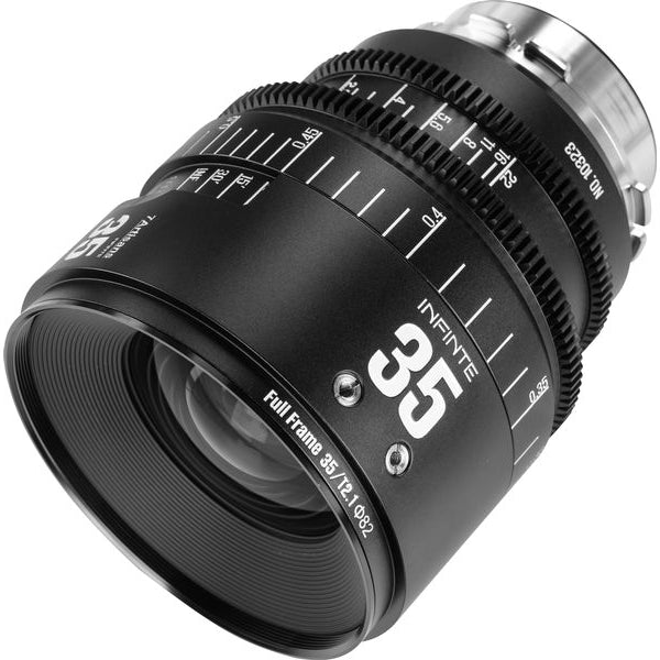 7Artisans Festbrennweite 35mm T/2.1 INFINTE Schwarz – Arri PL