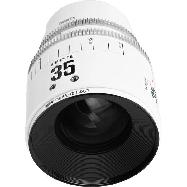 7Artisans Festbrennweite 35mm T/2.1 INFINTE Weiss – Canon EF