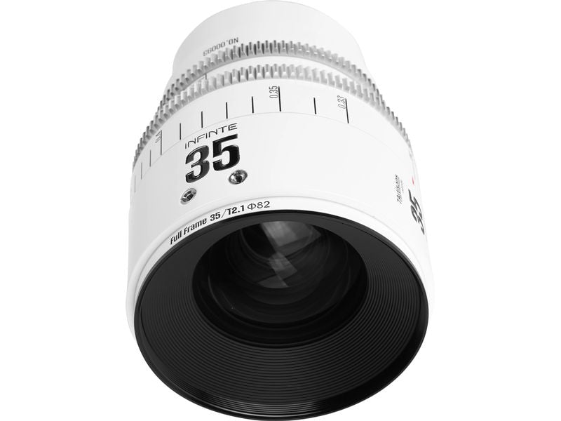 7Artisans Festbrennweite 35mm T/2.1 INFINTE Weiss – Canon EF