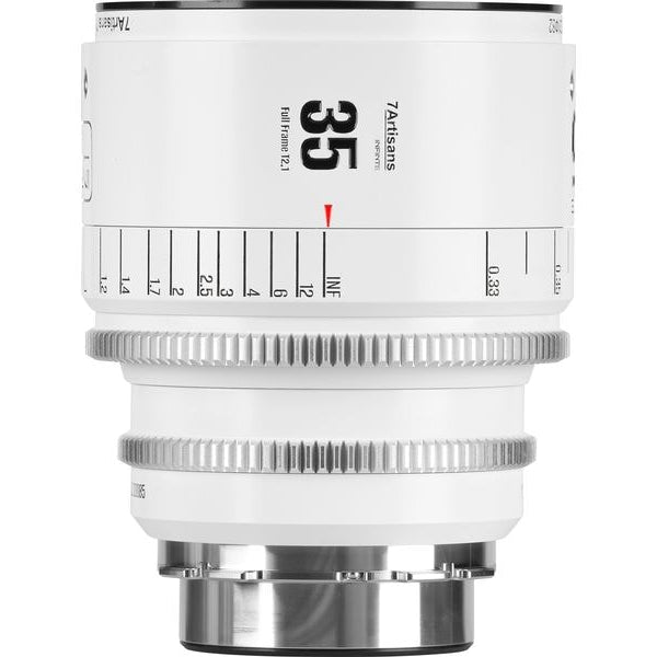 7Artisans Festbrennweite 35mm T/2.1 INFINTE Weiss – Arri PL