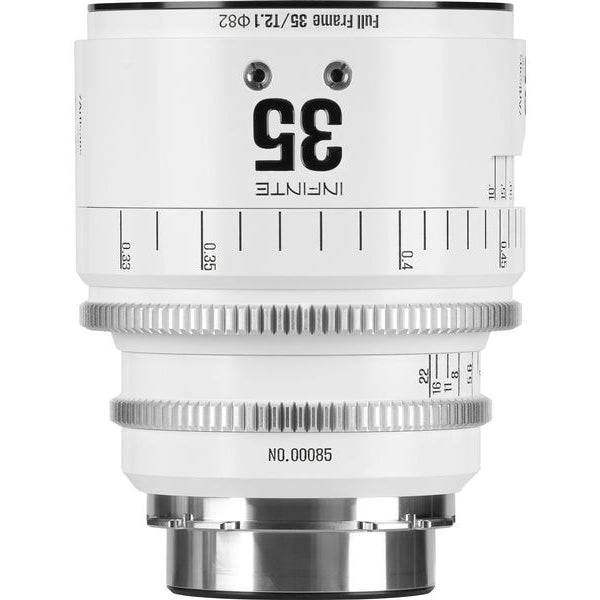 7Artisans Festbrennweite 35mm T/2.1 INFINTE Weiss – Arri PL