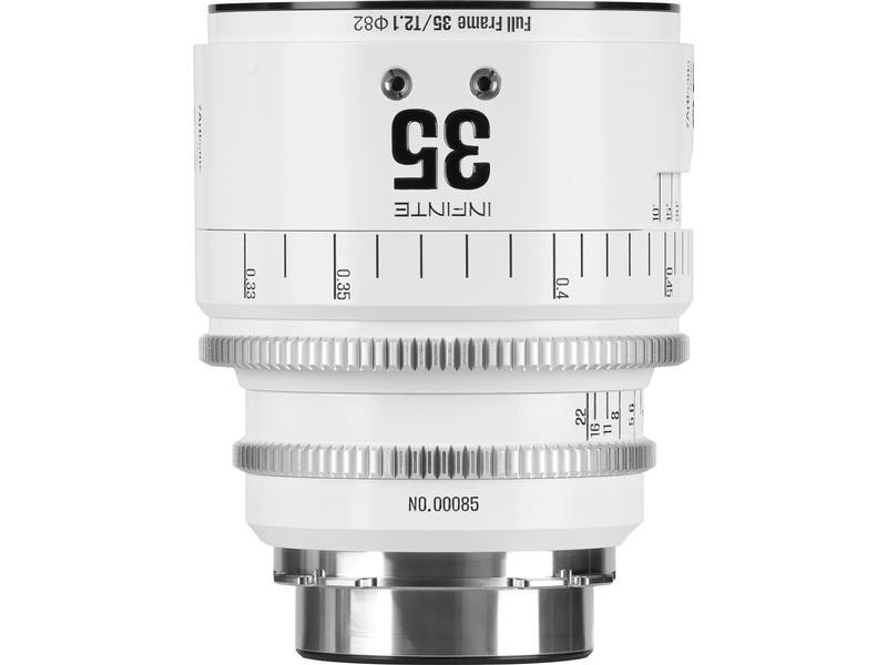 7Artisans Festbrennweite 35mm T/2.1 INFINTE Weiss – Arri PL