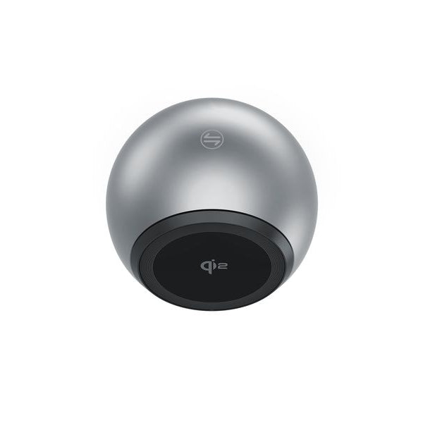 4smarts Wireless Charger 3-in-1 ChargeBot Sound Spacegrau