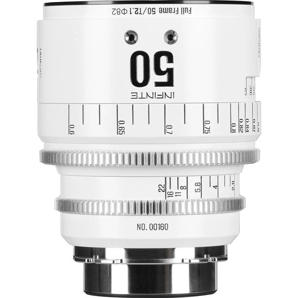 7Artisans Festbrennweite 50mm T/2.1 INFINTE Weiss – Arri PL
