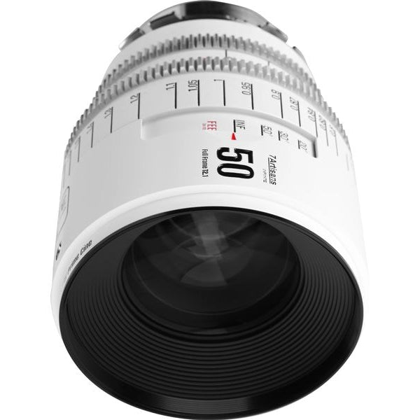 7Artisans Festbrennweite 50mm T/2.1 INFINTE Weiss – Arri PL