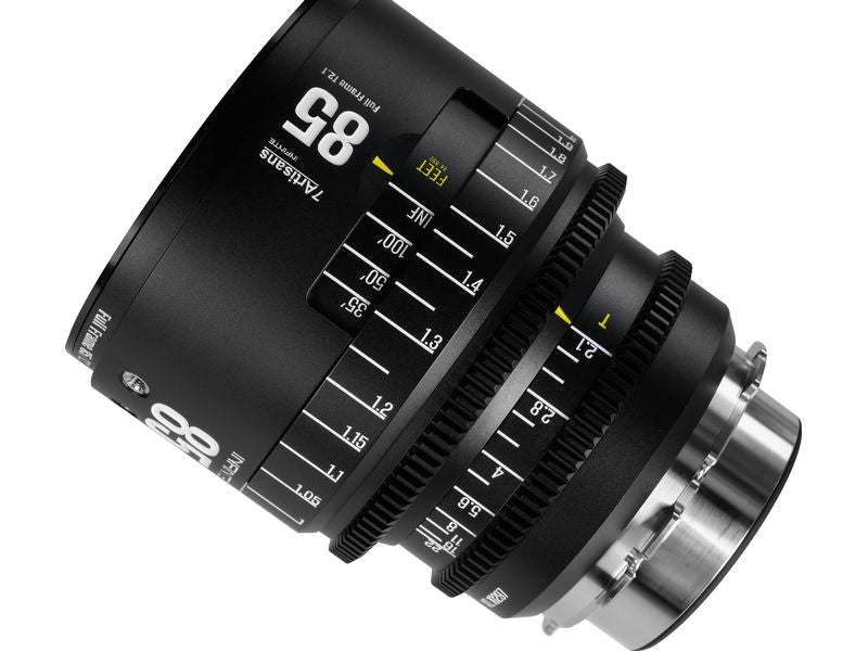 7Artisans Festbrennweite 85mm T/2.1 INFINTE Schwarz – Arri PL