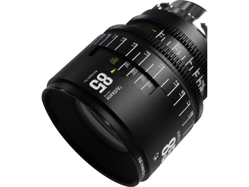 7Artisans Festbrennweite 85mm T/2.1 INFINTE Schwarz – Arri PL