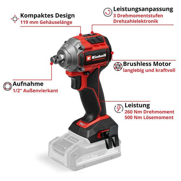 Einhell Akku-Schlagschrauber TP-CW 18/260