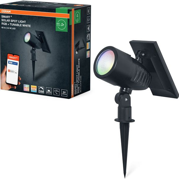 OSRAM Outdoor Gartenspot SMART+ Solar Spot Light RGB + W
