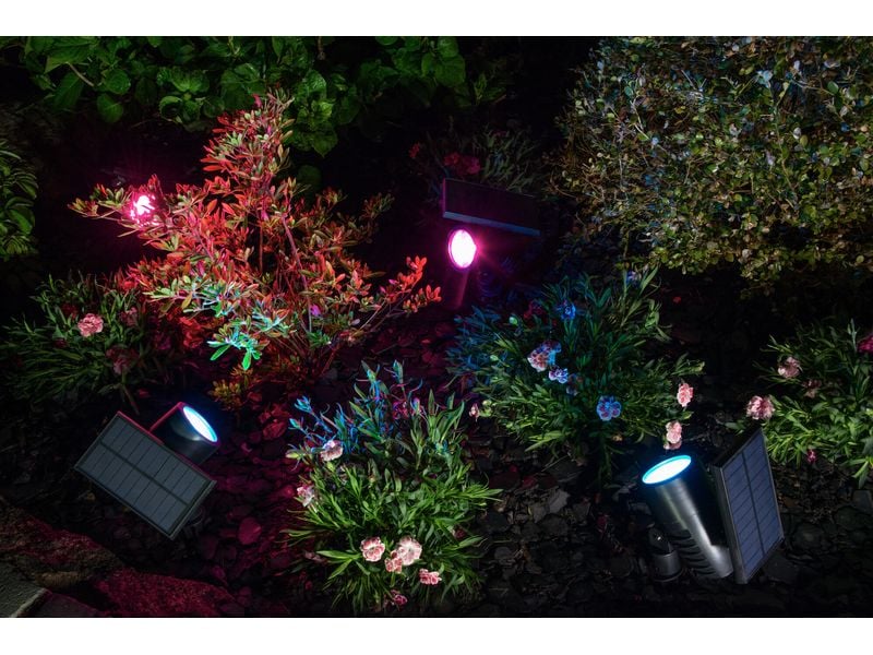 OSRAM Outdoor Gartenspot SMART+ Solar Spot Light RGB + W