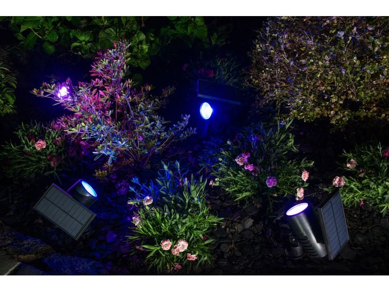 OSRAM Outdoor Gartenspot SMART+ Solar Spot Light RGB + W