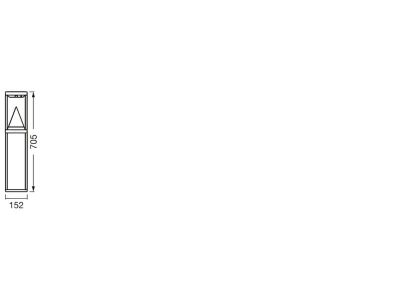 OSRAM Outdoor Gartenspot SMART+ Solar Alps Pollard RGB + W