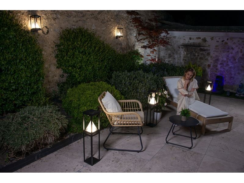 OSRAM Outdoor Gartenspot SMART+ Solar Alps Pollard RGB + W