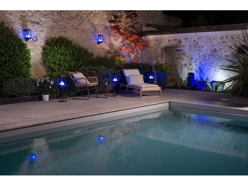 OSRAM Outdoor Wandleuchte SMART+ Solar Alps RGB + W