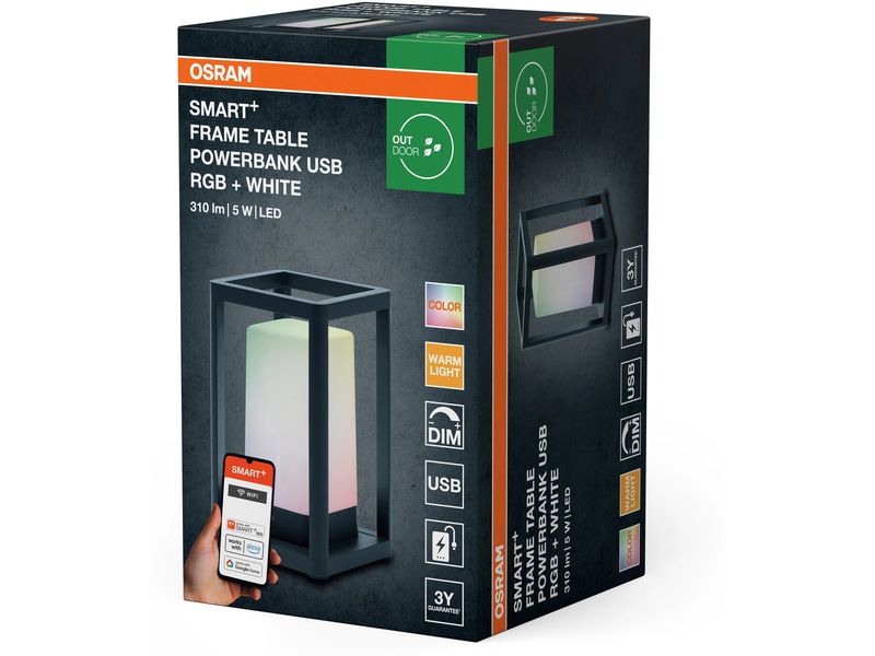 OSRAM Tischleuchte SMART+ Outdoor WIFI, RGBW