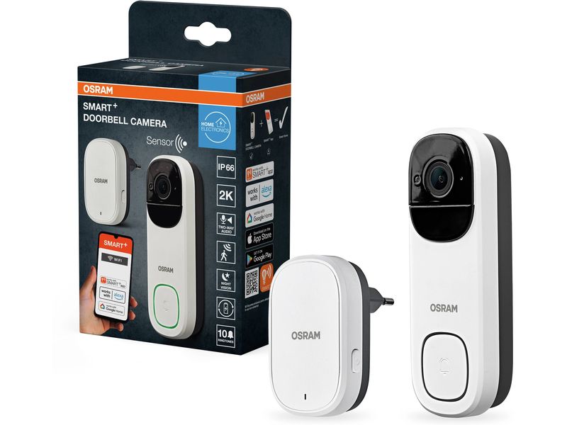 OSRAM SMART+ Outdoor Doorbell Weiss