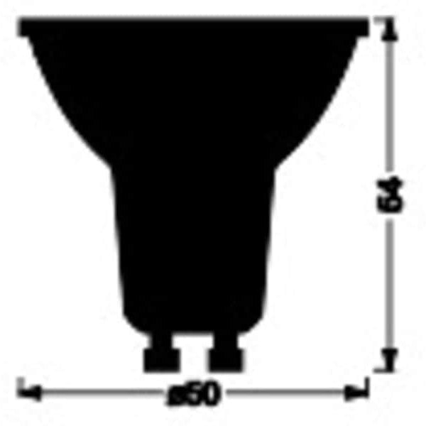 OSRAM Leuchtmittel SMART+ Classic GU10, 4.7 W, WW