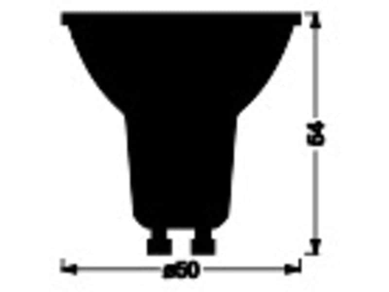 OSRAM Leuchtmittel SMART+ Classic GU10, 4.7 W, WW