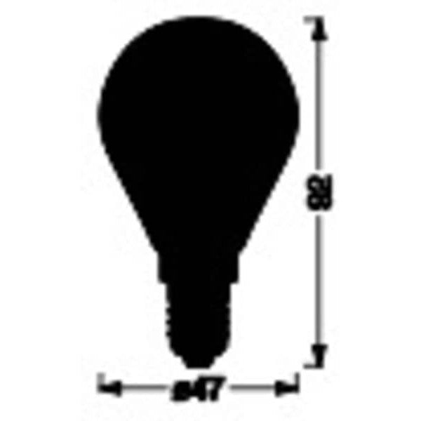 OSRAM Leuchtmittel P40D SMART+ ZigBee, E14, 4.9 W, WW