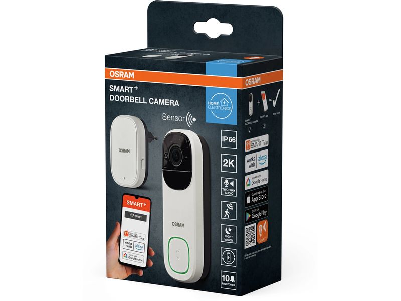OSRAM SMART+ Outdoor Doorbell Weiss