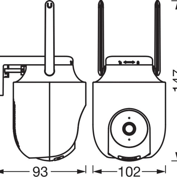 OSRAM Smart+ Outdoor 360 Camera