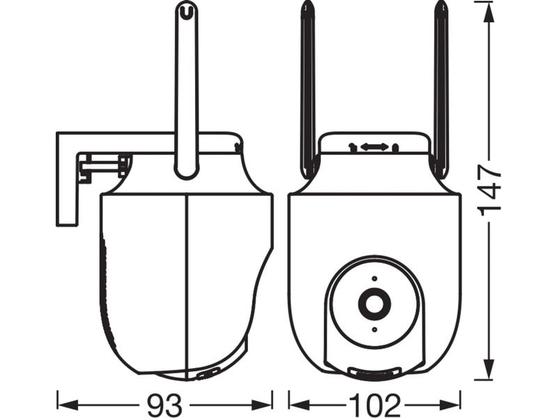 OSRAM Smart+ Outdoor 360 Camera
