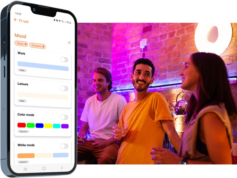 OSRAM Leuchtmittel SMART+ MATTER Globe 125 40, E27, 4.8 W, RGBW