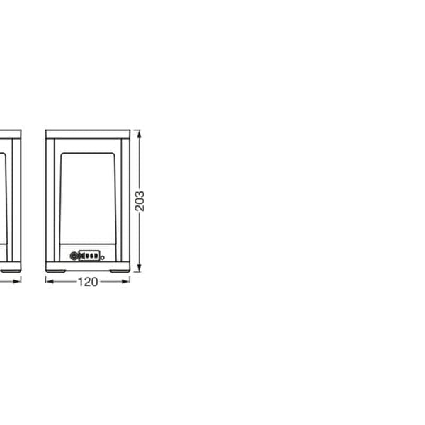 OSRAM Tischleuchte SMART+ Outdoor WIFI, RGBW