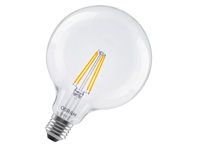 OSRAM Leuchtmittel SMART+ WiFi Classic, E27, 2700 K, filament klar