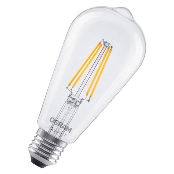 OSRAM Leuchtmittel SMART+ WiFi Classic, E27, 2700 K, filament klar