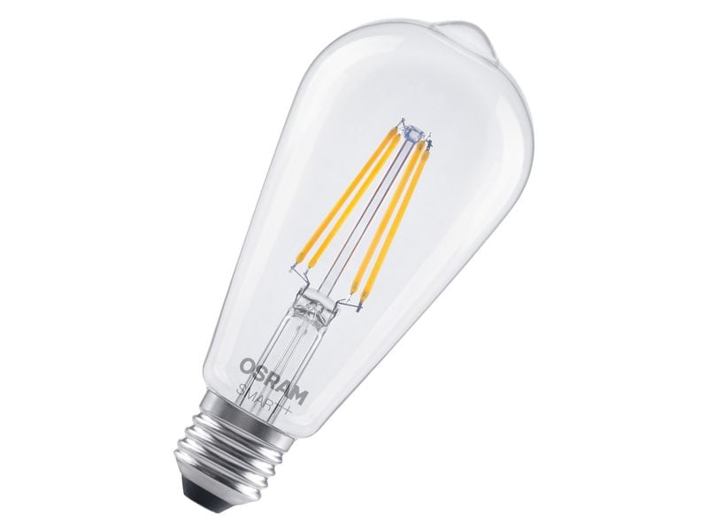 OSRAM Leuchtmittel SMART+ WiFi Classic, E27, 2700 K, filament klar