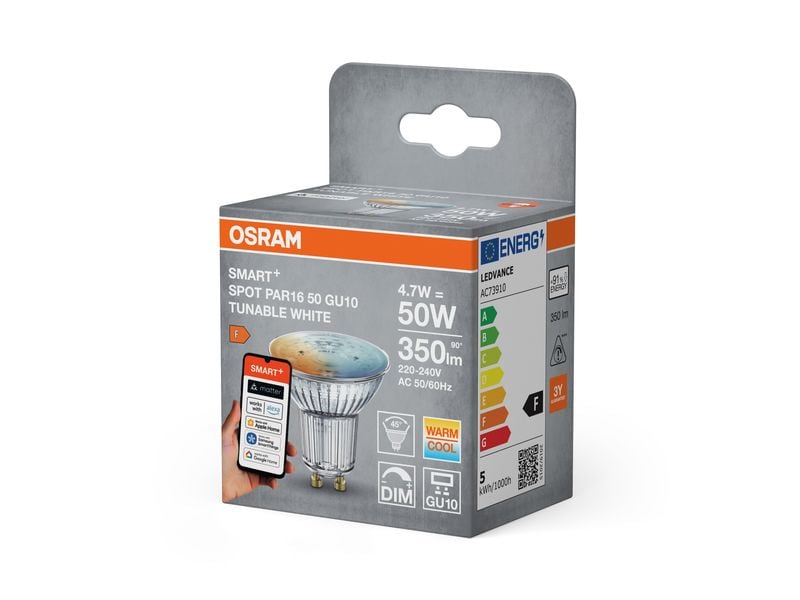 OSRAM Leuchtmittel SMART+ WiFi GU10 TW