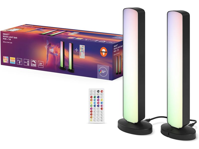 OSRAM Stehleuchte SMART+ WIFI MOOD LIGHT BAR BK