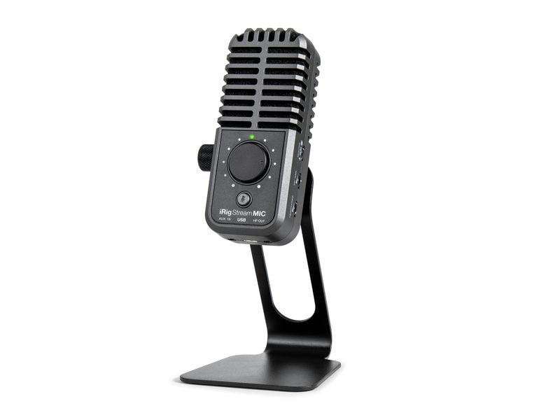 IK Multimedia Kondensatormikrofon iRig Stream Mic USB