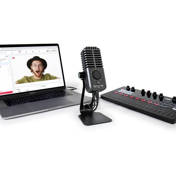 IK Multimedia Kondensatormikrofon iRig Stream Mic USB